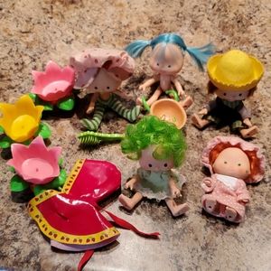 Vintage Rare Strawberry Shortcake Posable Figures